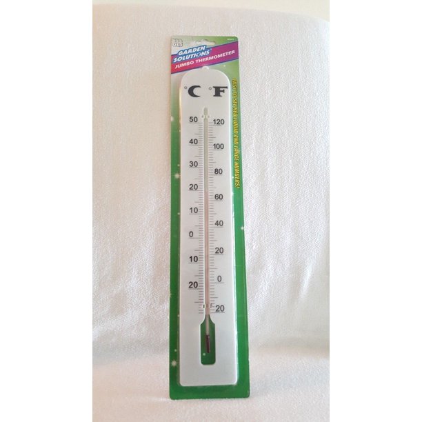Jumbo Vertical Outdoor Thermometer