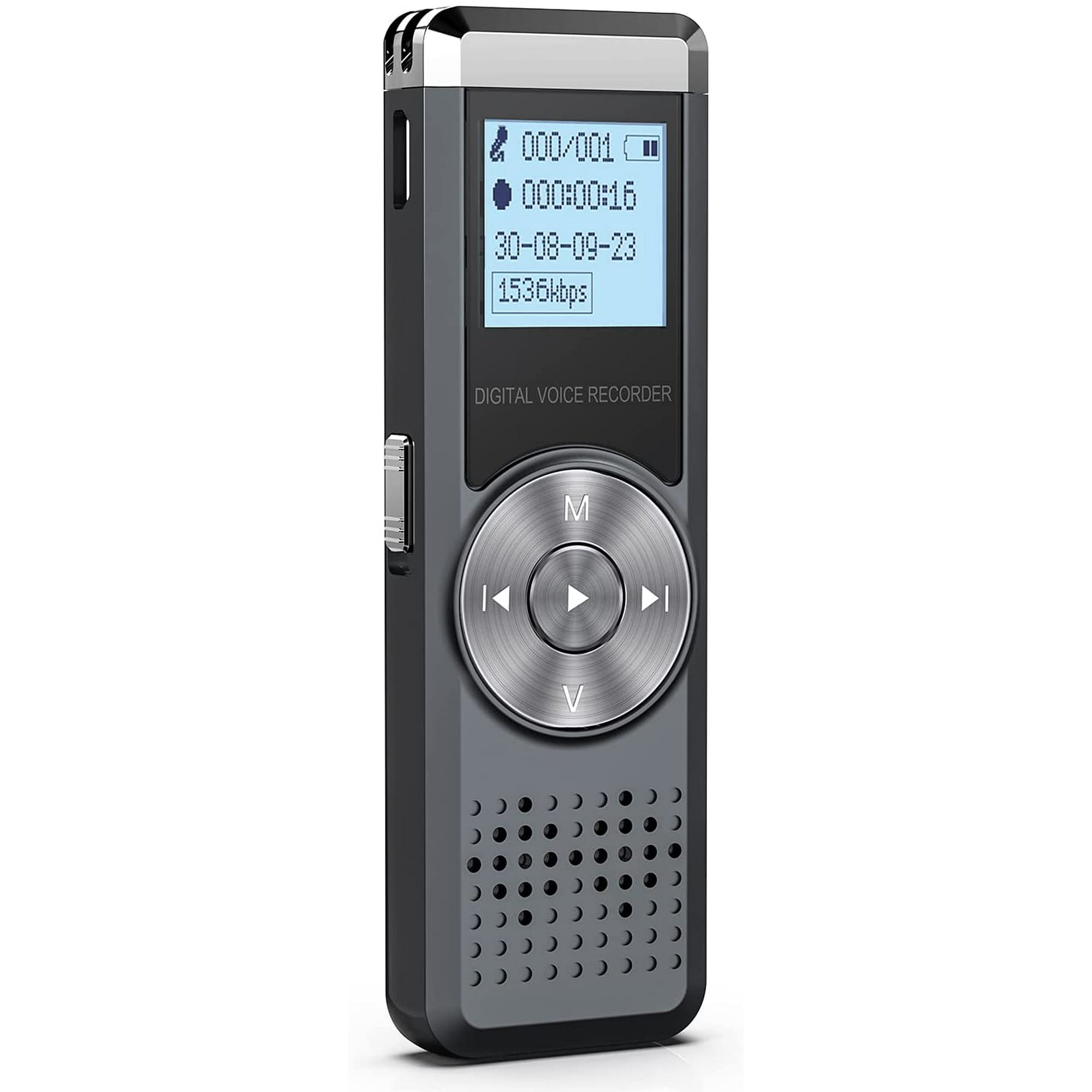 32GB Digital Voice Recorder, KINPEE Audio Sound Recorder Portable MP3  Recorder Dictaphone for Meeting Lecture | Walmart Canada