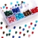 thumbnail image 1 of Xihbxyly Juego de Cuentas de Resina de 6 Mm, Cuentas Coloridas para Manualidades, Transparentes y Brillantes, Ideales para Pulseras, Collares y Llaveros, Versátiles para Hacer Joyas, 10 Unidades Por, 1 of 1
