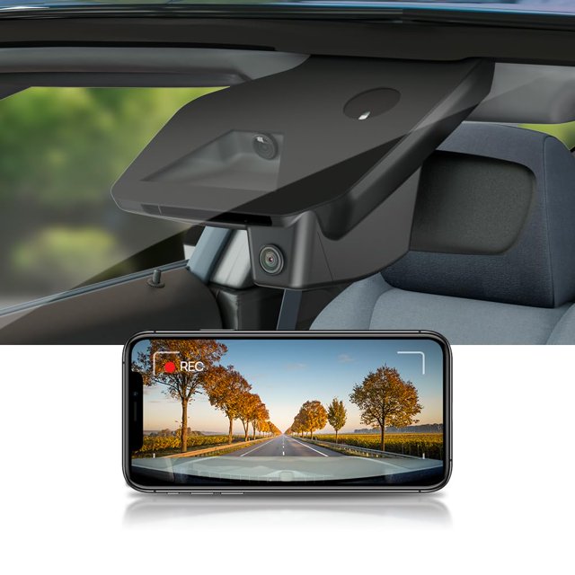 Cámara de salpicadero FITCAMX 4K UHD 2160P para RAM 1500 2025-2026 RHO