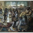 thumbnail image 2 of Solomon and His Harem James Tissot Jewish Museum New York USA Poster Print, 2 of 4