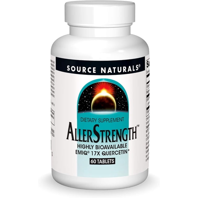 Source Naturals | AllerStrength 60 tabletas, Suplemento