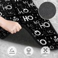 thumbnail image 3 of Honeii Ho-Ho-Ho 2 Print Car Foot Mat Four-Piece Set - Front & Rear Universal Car Floor Mats for SUVs, Trucks, Sedans, 3 of 7