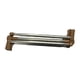 thumbnail image 3 of Perchero portátil plegable de metal para ropa, compacto Marrón, 3 of 9