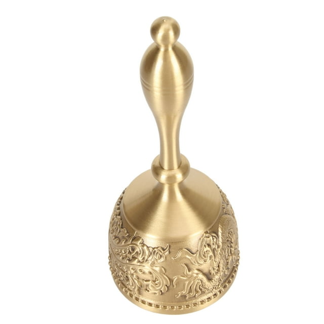 Loud Ringing Bell,Brass Hand Call Bells Dinner Hand Bells Hand Call Bell Innovative Solution