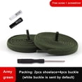 thumbnail image 1 of par de cordones sin cordones Cordones elásticos Zapatillas de deporte de ocio Cordones planos rápidos Cordones de zapatos perezosos Hebilla agradable Niños y adultos UnisexEstados Unidos Gao Jinjia LED, 1 of 2