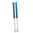 thumbnail image 3 of fankhu 2pcs Retractable Loop Metal Drum Brush Jazz Drum Steel Wire Stick Brushes, 3 of 9