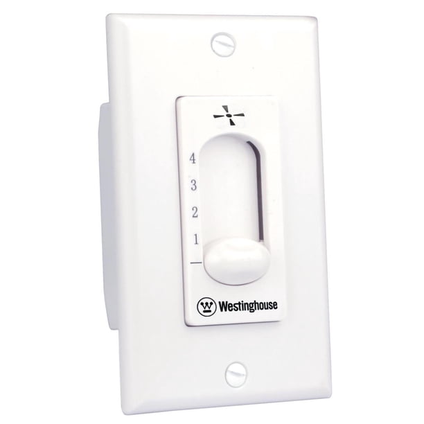 Ventilador de techo Wall Control Westinghouse 7787200, blanco