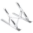 thumbnail image 1 of Mistaha Support d'Ordinateur Portable Réglable 7 Vitesses Pliable en Alliage d'Aluminium Antidérapant Structure Stable, 1 of 8