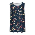 thumbnail image 3 of Cilsoka Womens Plus Size Tank-Tops 2026 Casual V Neck Sleeveless T Shirts Flowy Pleated Tunics Trendy Cute Blouses ,Graphic Tank Tops for Women Gym, 3 of 5