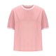 thumbnail image 5 of Karight Womens Tops Round Neck Striped Contrast Short Sleeve Lightweight Loose Pullover Tees Shirt for Ladies 2026, 5 of 7