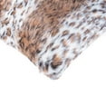 thumbnail image 3 of 2-Pack Belton Faux Fur Pillow 12" X 20" - Georgetown Lynx, 3 of 4