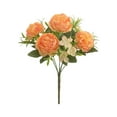 thumbnail image 3 of Artificial Peony & Hydrangea Bouquet - Vintage Silk Floral Arrangement for Wedding Centerpieces, Home Table Decor, Valentine's Day, Birthday Parties & Reusable Door Decorations, 3 of 4