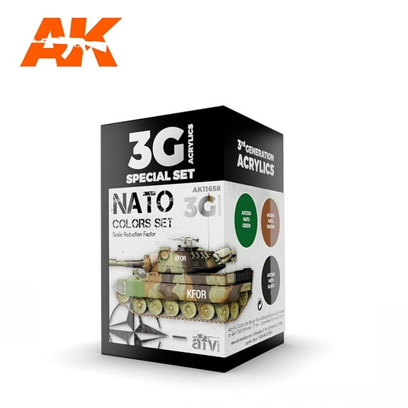 AK-Interactive NATO Colors Set New