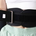 thumbnail image 5 of Opolski Weight Lifting Belt with Fastener Tape Adjustable Lightweight Self-Locking Powerlifting Belt, 5 of 12