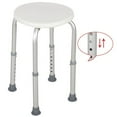 thumbnail image 3 of Adjustable Medical Shower Non-slip Chair Bath Tub Seat Bench Stool Detachable Backrest, 3 of 3