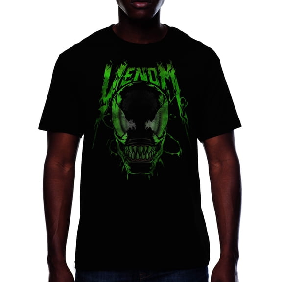 Spiderman Men's Oozy Venom Short Sleeve Tee