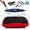 Red, variant on Vibration Plate Exercise Machine 330lb, Full Body Workout Vibrating Fitness Platform with Resistance Bands, Home Gym Equipment for Body Toning, White