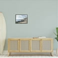 thumbnail image 2 of Seaside Cliffs Ocean Scenery Landscape Graphic Art Black Framed Art Print Wall Art, 2 of 7