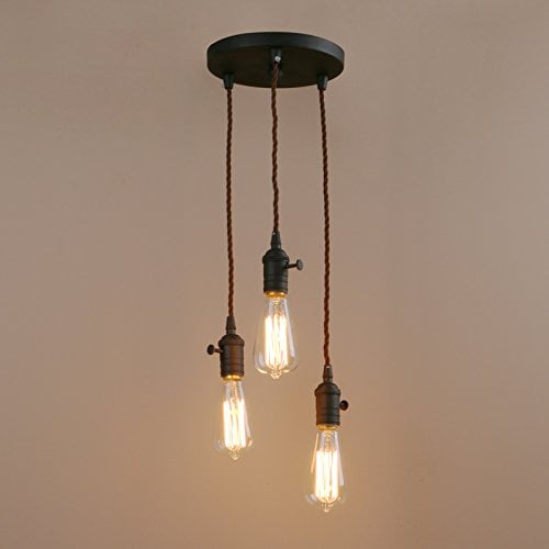 Details about   Industrial Vintage Metal Cage Lamp Shade Retro Ceiling Pendant Light Holder UK 