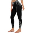thumbnail image 2 of WJHWSX Butt Lifting Leggings for Women,Compression Leggings for Women,Leggings for Women Tummy Control,Cinched,Comfort Fit,Printed,Polyester,Spandex,Gray,3XL(US:14), 2 of 6