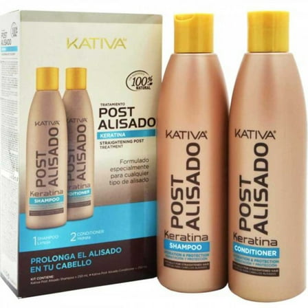 KT Post Ali Keratin Kit 2 Units with Natural Ingredients for Smooth & Shiny Hair