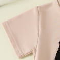 thumbnail image 5 of peqiut Toddler Baby Boy Clothes Summer Outfit 3 6 12 18 24 Months 3T Car Embroidery Print Short Sleeve Shirt Top + Solid Color Trousers Toddler Boys 2PCS Shorts Set, 5 of 8