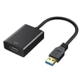 thumbnail image 1 of Adaptador Jetion hdmi a usb 3.0, hembra, flexible, negro, 1 of 3