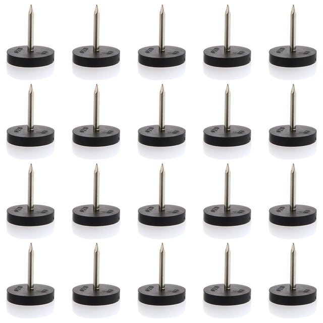 40pcs Furniture Leg Bottom Feet Pads Non-skid Floor Furniture Tacks for Home