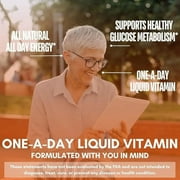 Tropical Oasis Cinnabalance, Cinnamon Extract and Herbal Blend with Antioxidants Liquid Vitamin Supplement, Cinnamon Orange Flavor, 32 Oz, 32 Servings