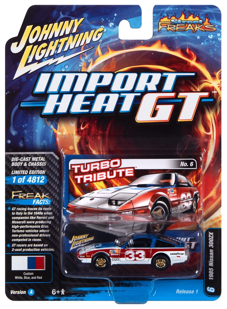 ジョニーライトニング　マンガレーシング　日産　スカイライン R34 GT-R Johnny Lightning 1999 Nissan GT-R R34 Manga Racing - Blue