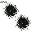 thumbnail image 2 of LELINTA 2PCS Fluffy Messy Wavy Ponytail Bun Hair Piece Ponytail Hair Extensions Scrunchies Updo Hairpiece Curly Bun Synthetic Extensions Chignon for Women Ladies, 2 of 7
