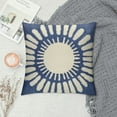 thumbnail image 2 of PIKWEEK  Throw Pillow Covers Navy Blue Decorative Floor Pillows Cover Cushion Cover Throw Pillow Case for Couch Dark Blue Sunflower Pillow, 2 of 5