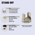 thumbnail image 3 of Consumibles De Antorcha De Corte De Plasma, 3 PCS Juego 60028 Accesorios De Antorcha De Plasma De Anillo De Remolino 60389 SHIELD CALD Professional Para Series IPT 40, 3 of 7