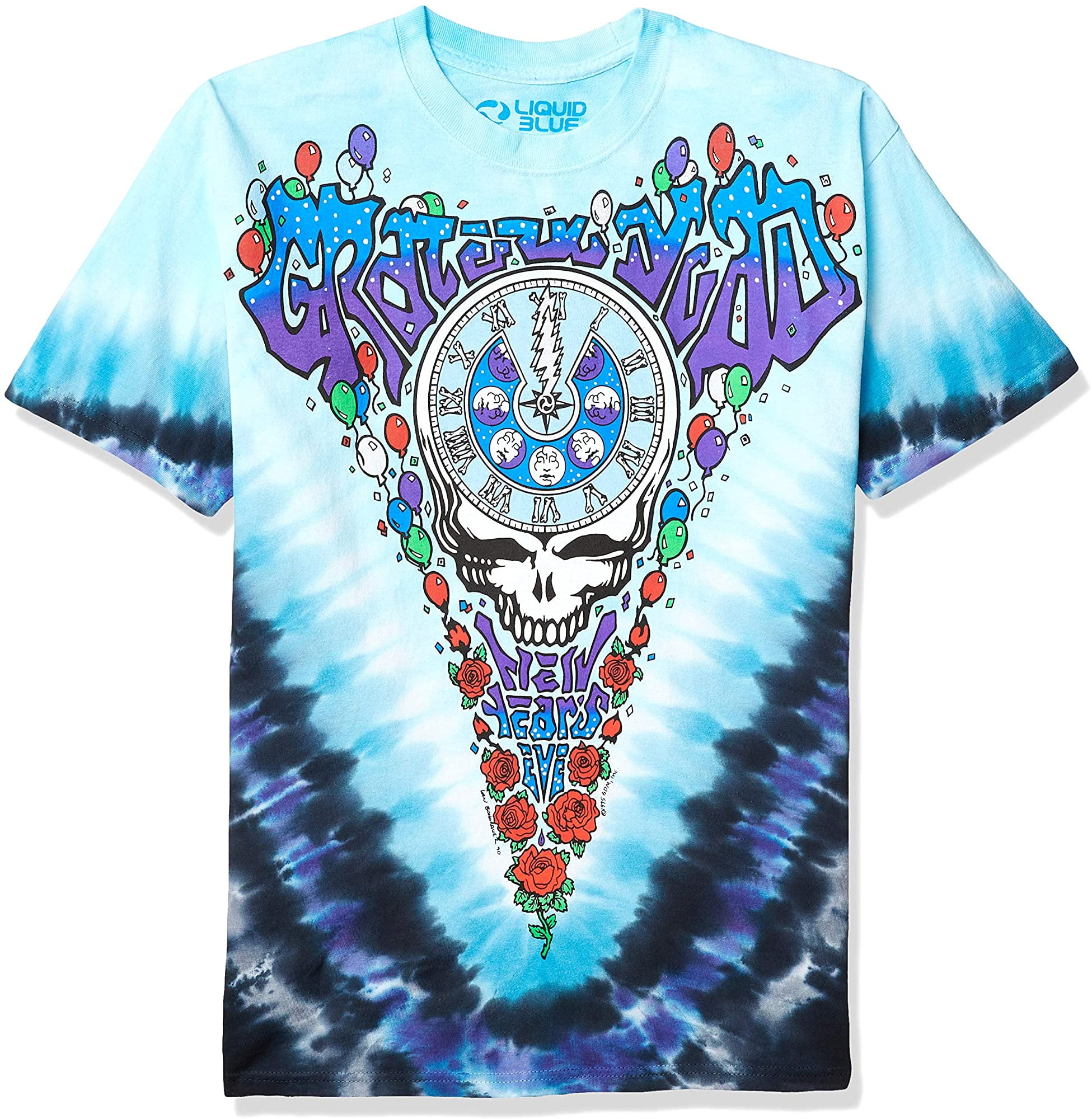 Liquid Blue Mens Midnight Hour T-Shirt 