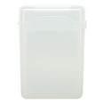 thumbnail image 2 of Boîtier de Disque Dur 3,5 Pouces Translucide Blanc Double Disque Antichoc Antistatique Boîtier de Protection de Stockage de Disque Dur Externe Non Inclus Disque Dur, 2 of 7