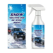 WEGFTDUOP 120ml Car Snow And Ice Removal Spray - Snow Melting Deicing Agent, Anti-Frost Winter Windshield Spray