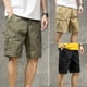thumbnail image 1 of Pantalones cortos cargo para hombre Combat Twill Work Chino Longitud de la rodilla Pantalones de verano Bolsillos Reino Unido, 1 of 2