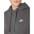 thumbnail image 4 of Men's Nike Sportswear Club Fleece Pullover Hoodie Color: Charcoal Heather Size: L, 4 of 5