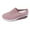Pink, variant on Women's Mesh Breathable Soft Sole Backless on Walking Shoes Blue 41
