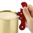 thumbnail image 6 of Multifunctional Red Can Opener Portable Stainless Steel CansBottles, 6 of 6