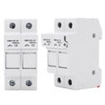 thumbnail image 3 of YLSHRF 2 Pole Fuse Holder Base, DC Fuse Fuse Holder Base For Power Distribution Control Equipment, 3 of 8
