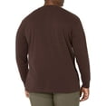 thumbnail image 6 of Dickies Men's and Big Men's Long Sleeve Heavyweight Henley T-Shirt, 6 of 6