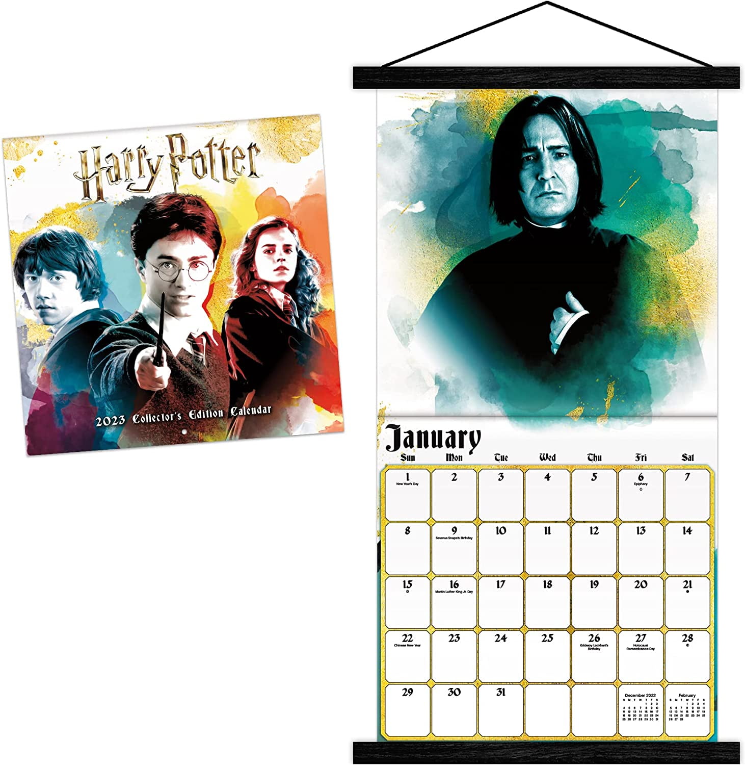 2023 Harry Potter Collectors Edition Calendar & Magnetic Frame - Walmart.com