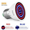 LED Grow Lights for Indoor Plants, Full Spectrum, E27 Grow Light Bulb
