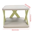 thumbnail image 3 of Czzoypi Shoe Rack Multi Layer Shoe Rack Household Small Shoe Cabinet Economic Dormitory Door Shoe Rack Installation Folding Shoe Cabinet, 3 of 5