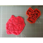ABC Baby Letter Blocks Cookie Cutter- Fast Shipping - Sharp Edges - Exceptional Quality