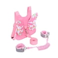 thumbnail image 1 of Prevención de pérdidas, eslabón de muñeca, arnés seguro para muñeca, rotación de 360 grados, práctica pulsera segura de moda, correa para mochila para Rosa, 1 of 10