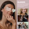 thumbnail image 3 of Worgeous  Fashion Accessory Heart Shape Glasses Shaped Rimless Sunglasses Woman Pink, 3 of 8