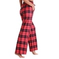 thumbnail image 5 of Domuza Pajamas Pants Women Casual Comfy Soft Straight Leg Stretch Waist Pjs Trousers Funny Graphics Loose Fit Lounge Sleepwear Red XL, 5 of 5